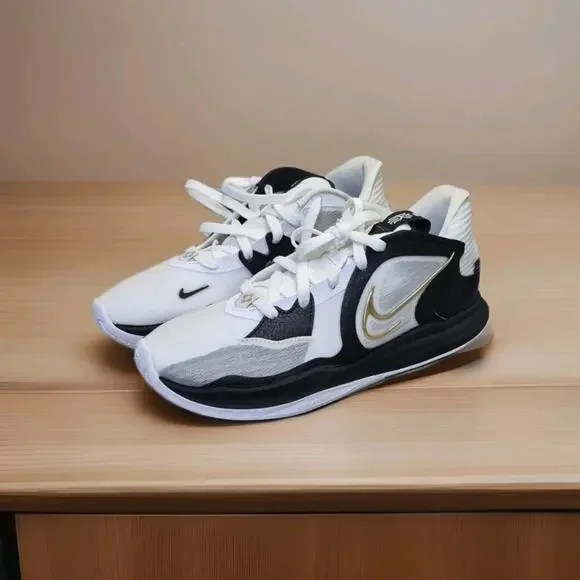 Nike | Shoes | Nike Kyrie Low 5 Basketball Shoes White Gold  display picture 1